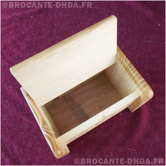Boîte à sel et poivre en bois Gerich, pour cave ou à épices, avec