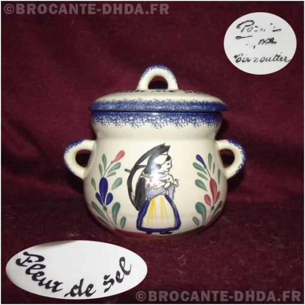 Pot à fleur de sel Noirmoutier D'Hier & D'Aujourd'hui