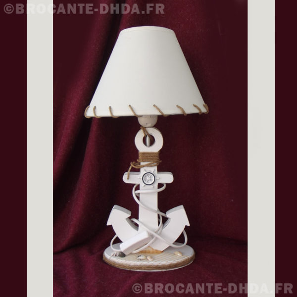 Lampe chevet thème marin - D'Hier & D'Aujourd'hui