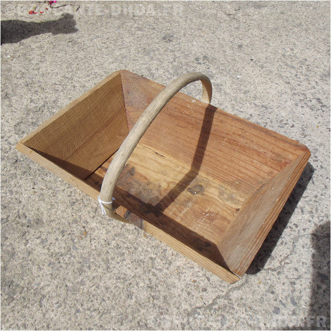 Panier en bois - D'Hier & D'Aujourd'hui