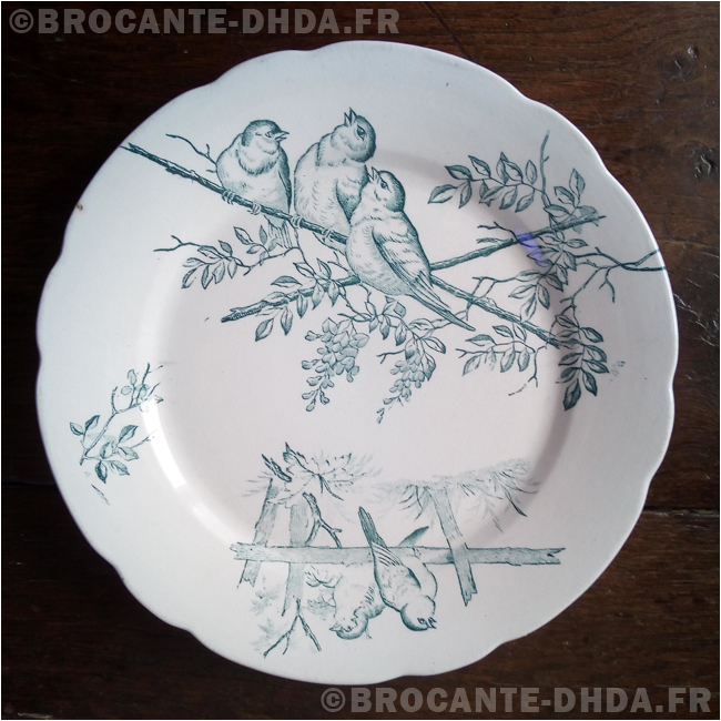 Le bon coin assiette oiseaux