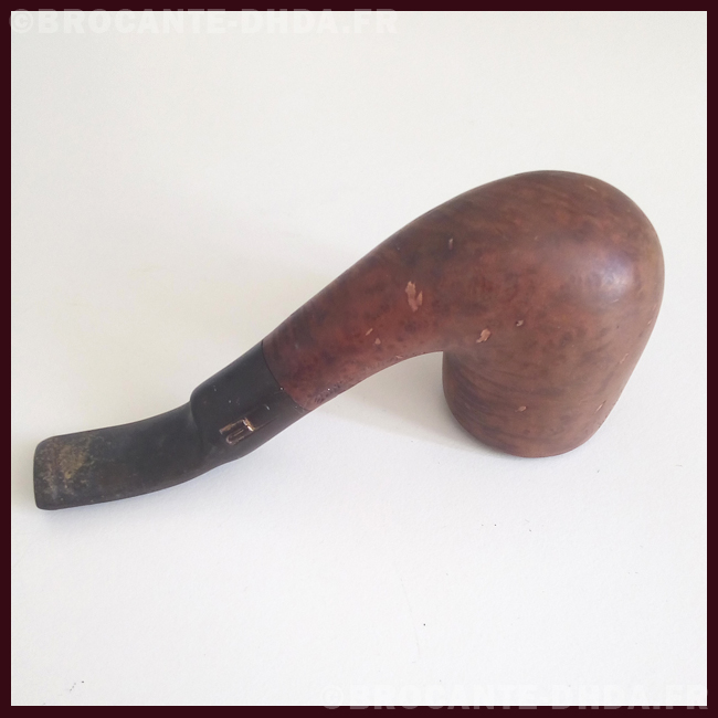 Pipe ancienne en bruyère Saint-Claude vintage, collection fu