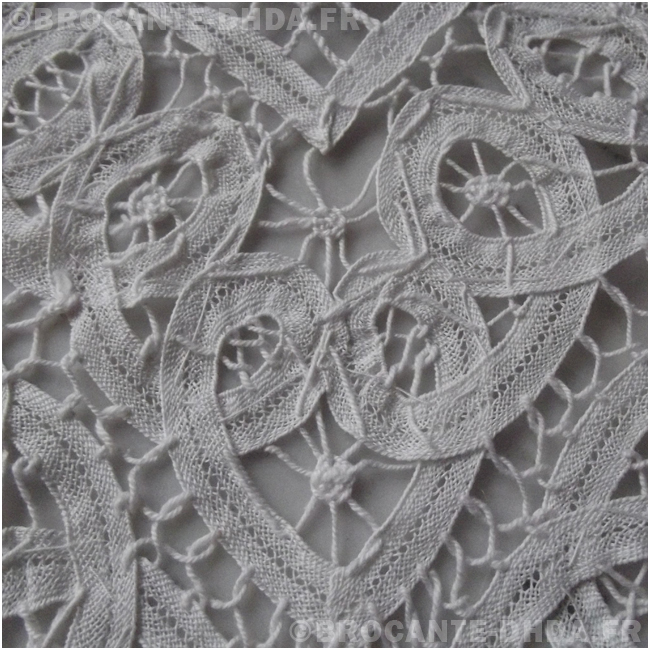 ARTABLE Nappe En Dentelle En Lin Gris Rustique élégante Pour Cuisine, Maison, Salle à Manger (gris Pierre, 152,4 Cm, Ronde