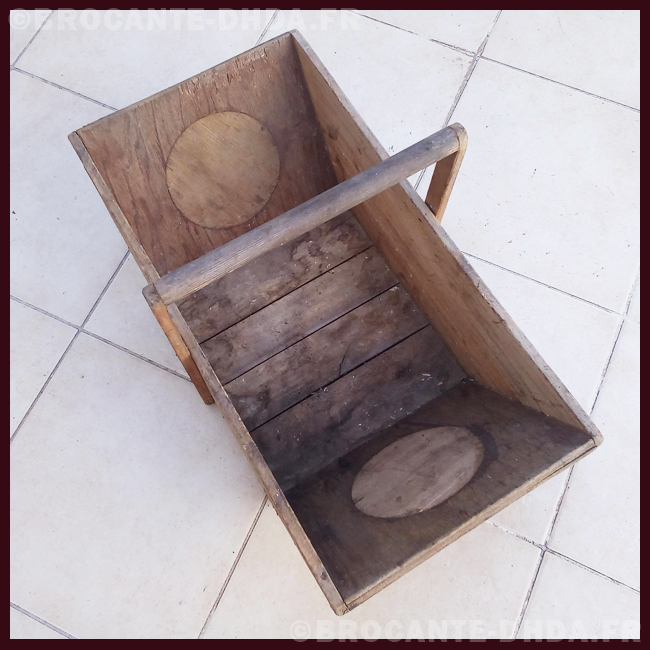 Panier à Pain En Bois Vintage Pastèque - Equinoccio - Boîte à Pain Moderne