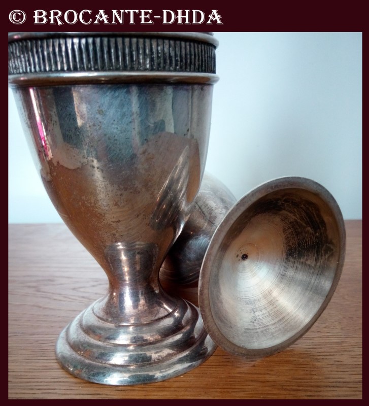 Accessoire Salière Poivrière 6cm Salière Et Poivrière Edzard Colombe - Argent Noble 6cm - Résistant Au Ternissement Salière Poivrière Anti- Ternissement